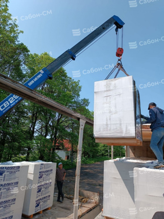 Газобетонные блоки Могилевский КСИ D400 600х125х250 перегородочные